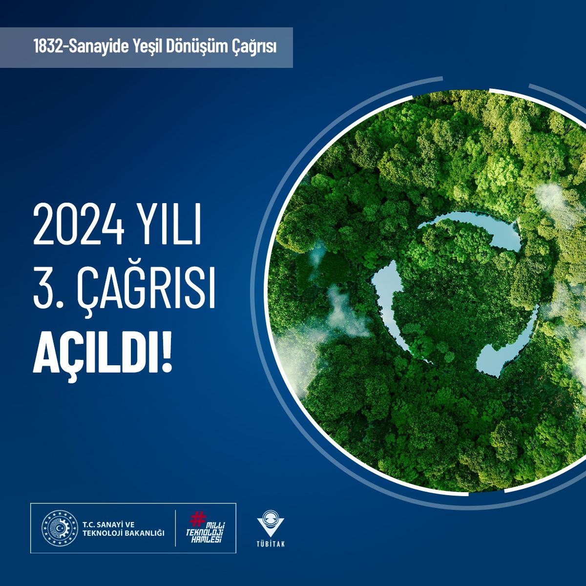 1832 Sanayide Yeşil Dönüşüm 2024-3 Çağrısı açıldı