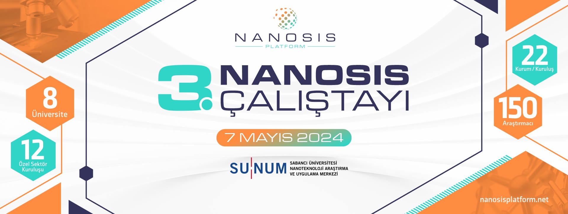 3. NANOSİS Çalıştayı, 7 Mayıs'ta düzenlenecek
