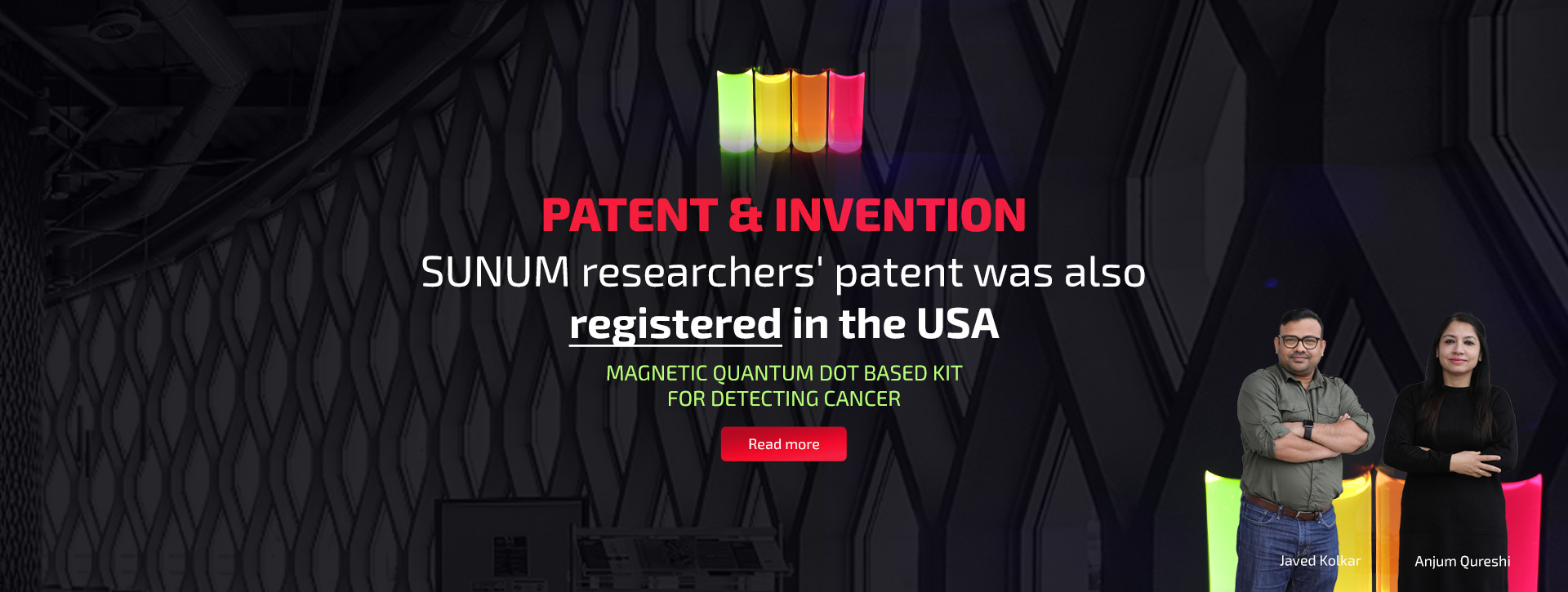 SUNUM researchers' patent was also registered in the USA