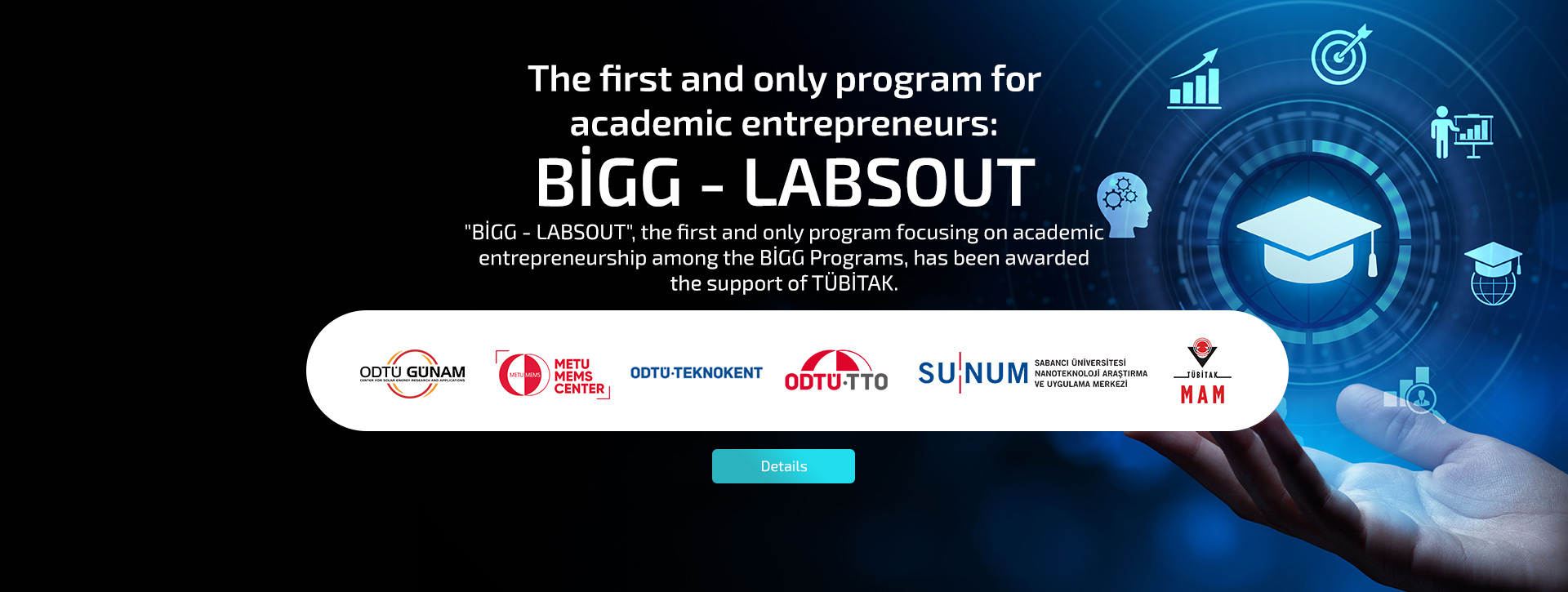 The first and only program for academic entrepreneurs: BİGG - LABSOUT