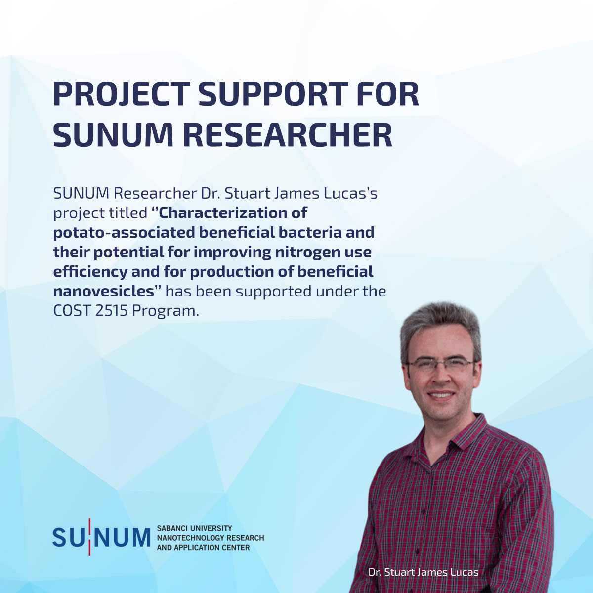 Project Support for SUNUM Researcher