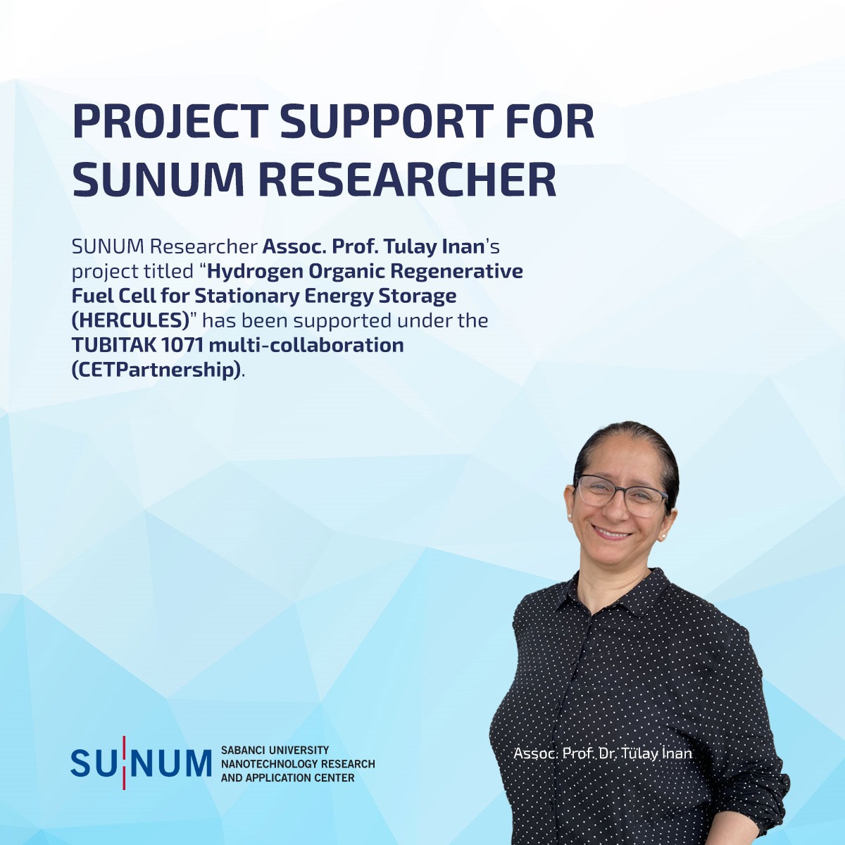 Project Support for SUNUM Researcher