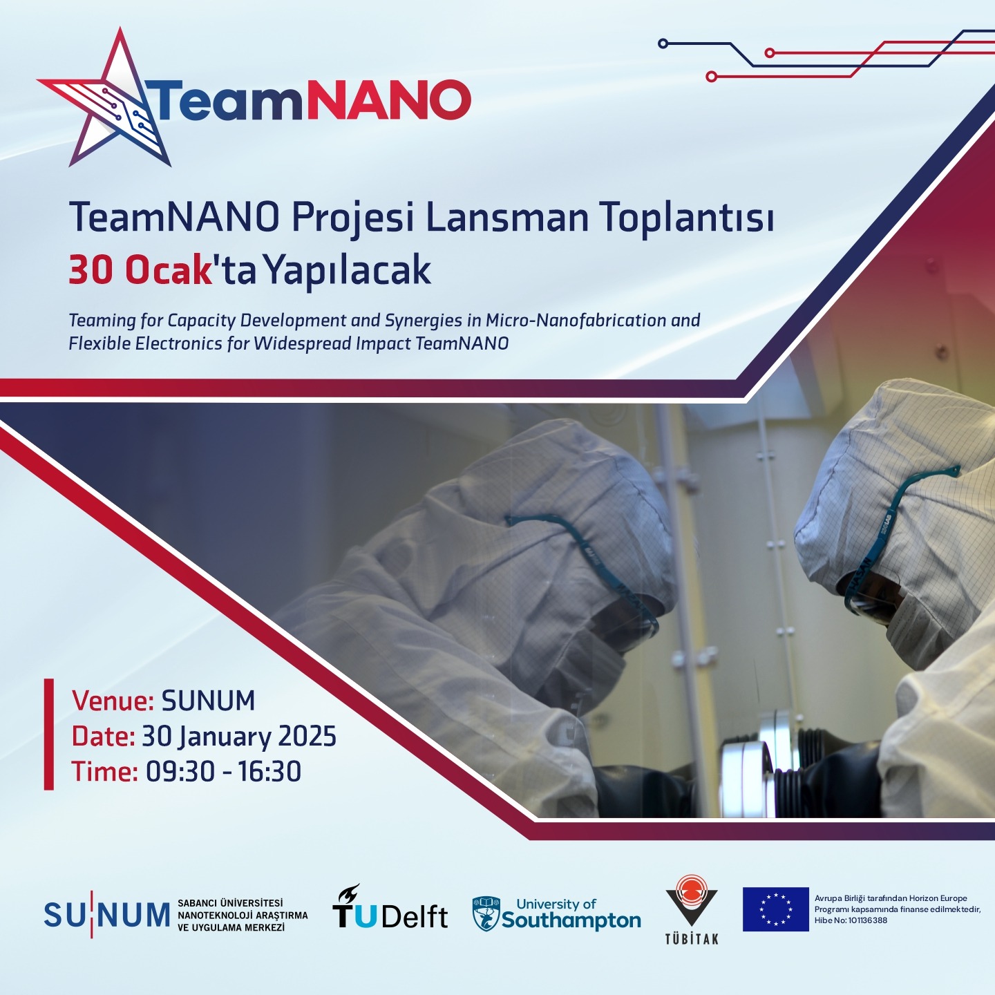 TeamNANO Lansman Toplantısı 30 Ocak’ta yapılacak