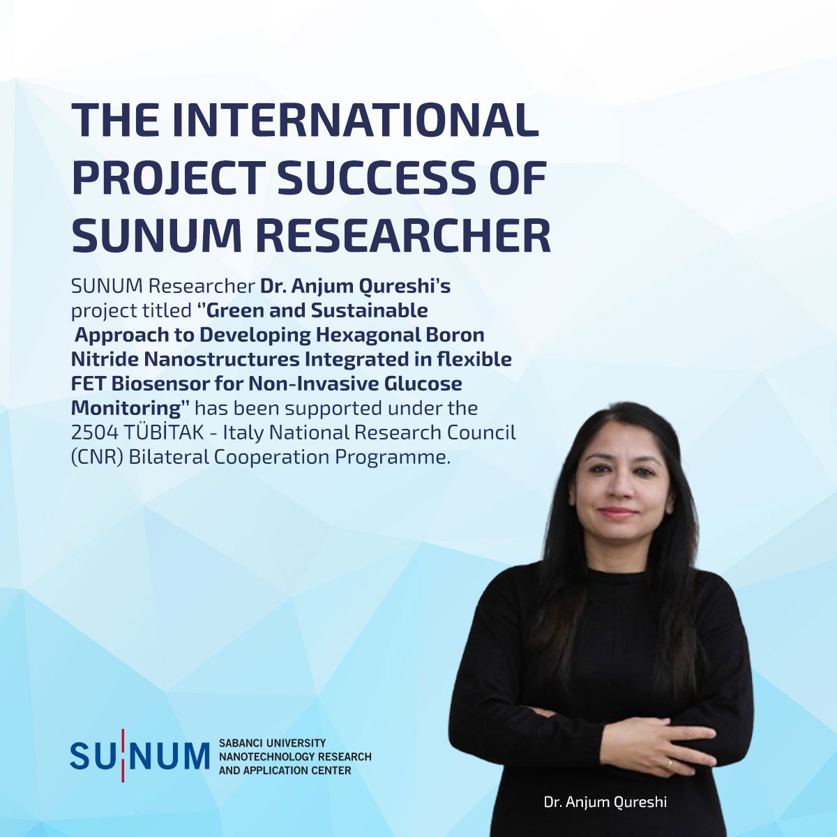 The International Project Success of SUNUM Researcher