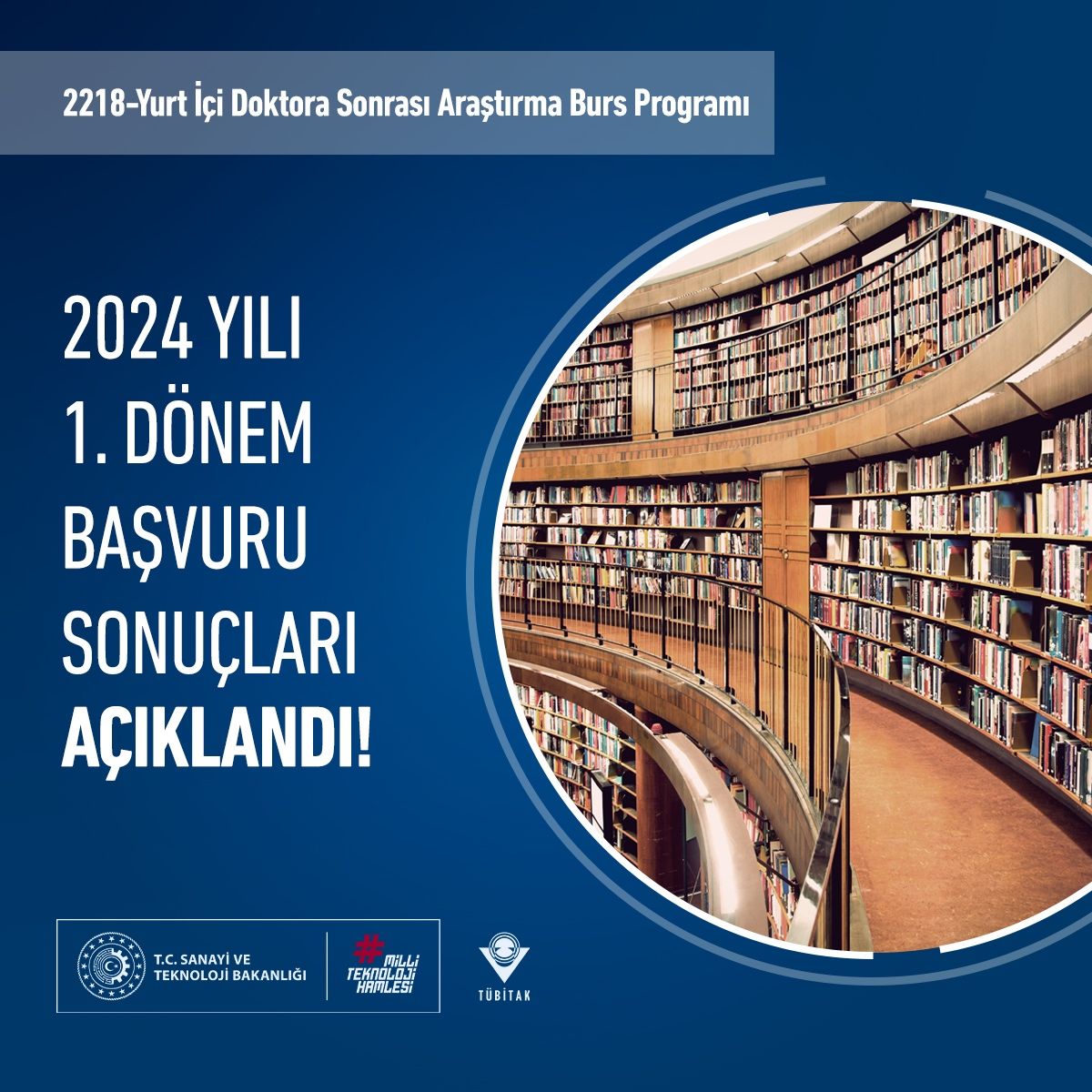 TÜBİTAK 2218 Application Results Announced