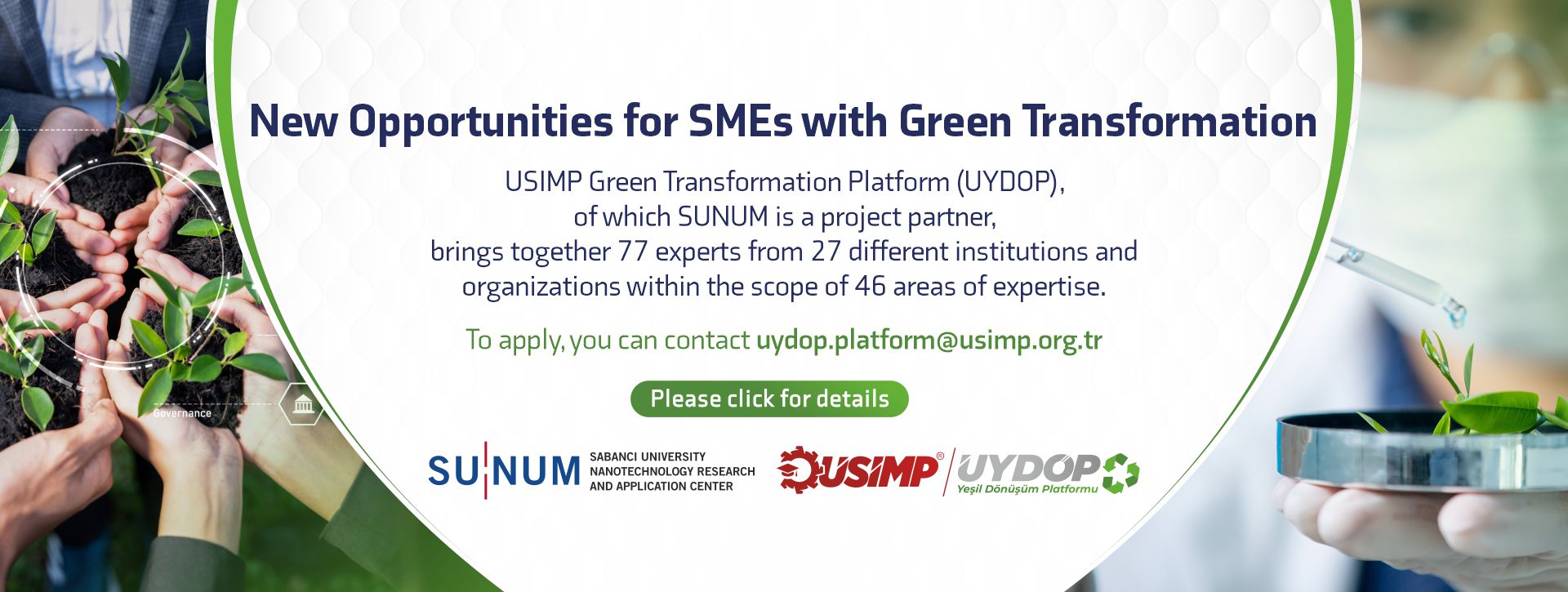 New Opportunities for SMEs with Green Transformation!